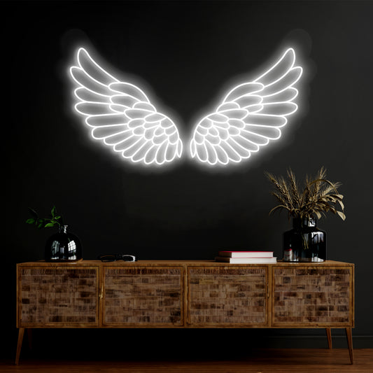 Angel Wings Neon Sign