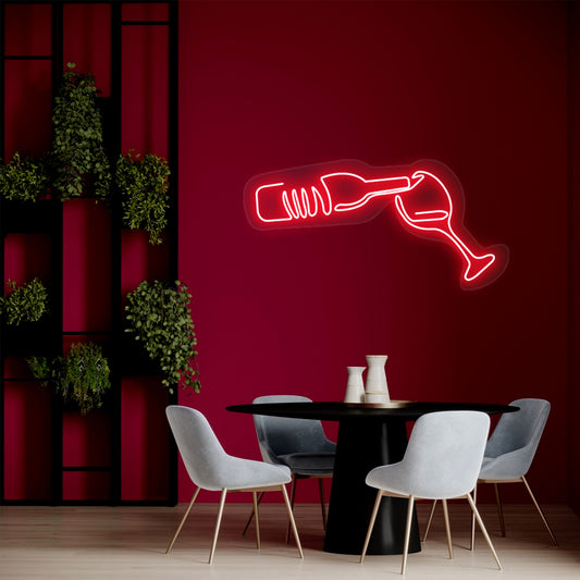 Wine Neon Sign